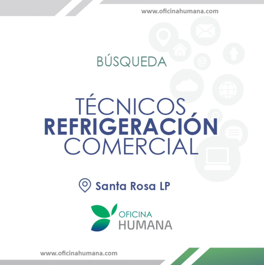 Oferta laboral - Técnico en Refrigeración