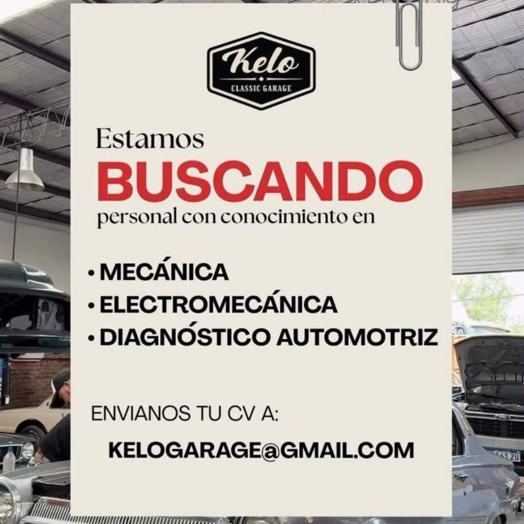 Oferta laboral - Mecánica