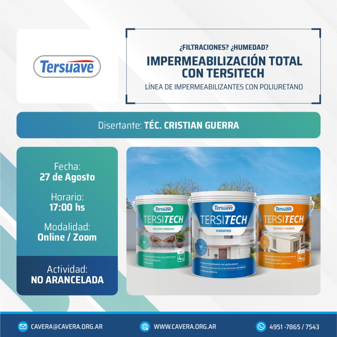 CAVERA - Webinar TERSUAVE TERSITECH