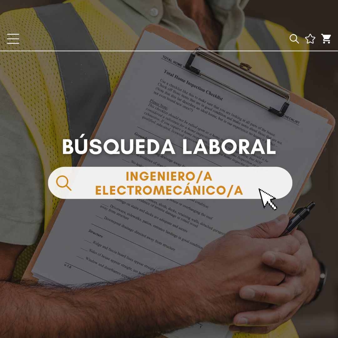 Oferta laboral - Ingeniero/a Electromecánico/a